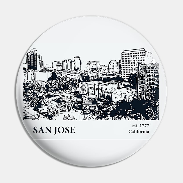 San Jose - California Pin by Lakeric