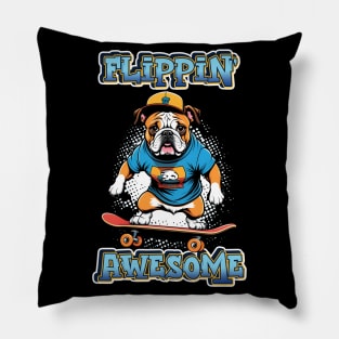 Flippin' Awesome Pillow