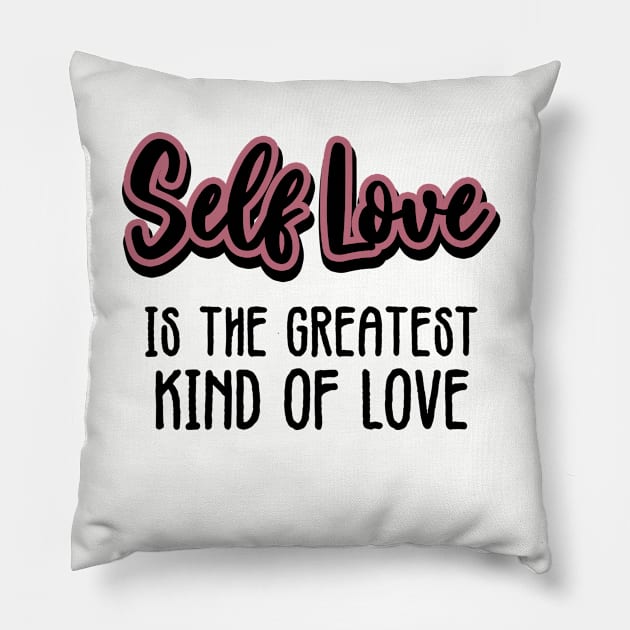 Self Love Pillow by LadyOfCoconuts