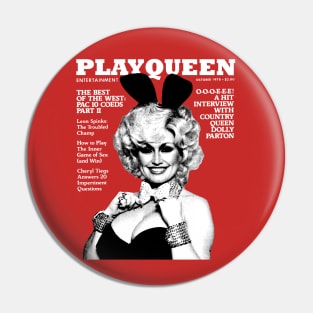 Playqueen Dolly Parton Pin