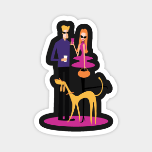 Coffee Couple Magnet