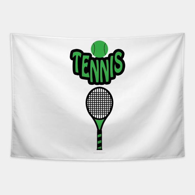 tennis lovers Tapestry by aashraf