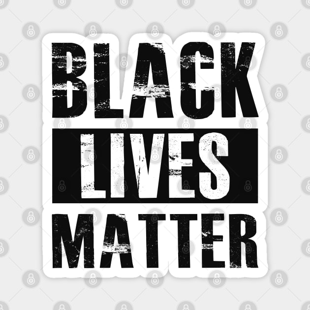 Black Lives Matter Magnet by KC Happy Shop