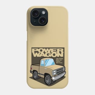 Cashmere - Power Wagon (1980) Phone Case