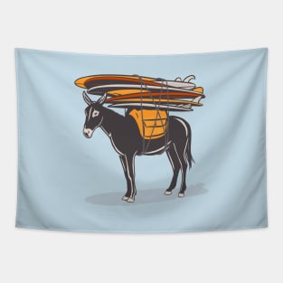 SURF DONKEY Tapestry