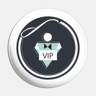 Vip pictogram Pin