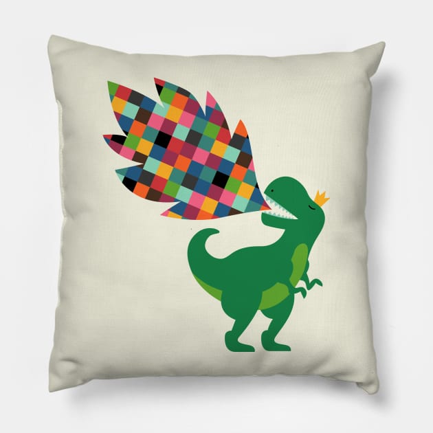 Rainbow Power Pillow by AndyWestface