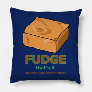 Indulgent Delight: A Fudge Affair Pillow