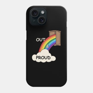 Out and proud Phone Case