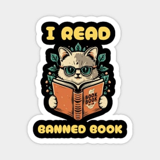 I read banned books Magnet