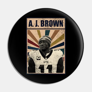 Philadelphia Eagles A. J. Brown Pin