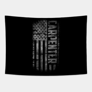 USA Carpenter United States of America Flag Tapestry