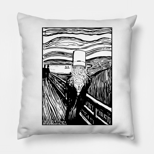 Scream Bucket Challenge Water Pillow Teepublic