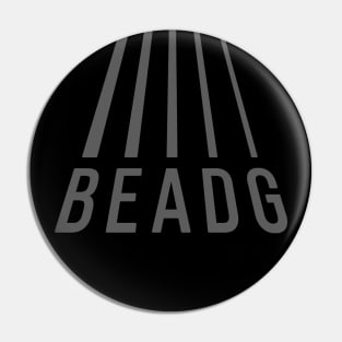 Bass Player Gift - BEADG 5 String Bass Guitar Perspective Pin