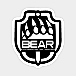Escape From Tarkov BEAR big white logo Magnet