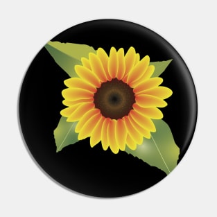 Sunflower Pin