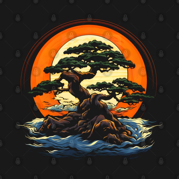 Zen Bonsai Enthusiast - Bonsai Tree by Tshirt Samurai