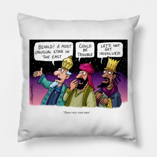 Three very wise men Pillow