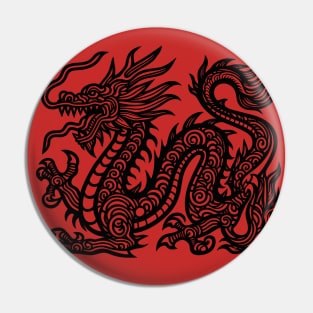 Chinese style Dragon Pin