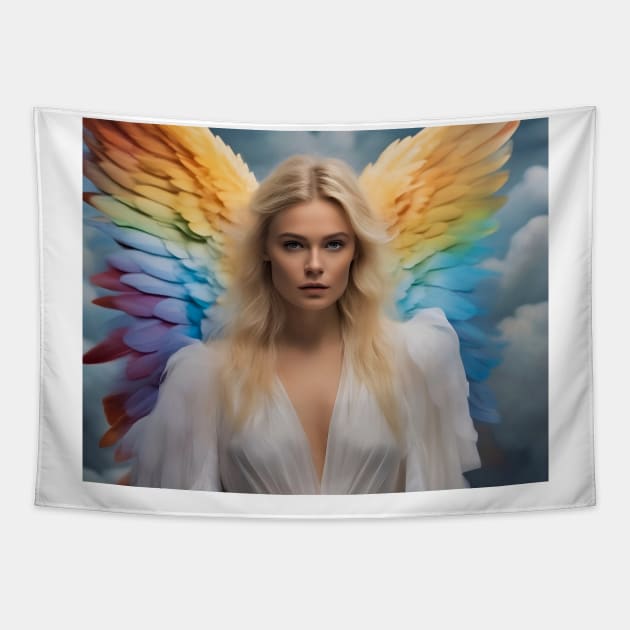 Beautiful angel Tapestry by bogfl