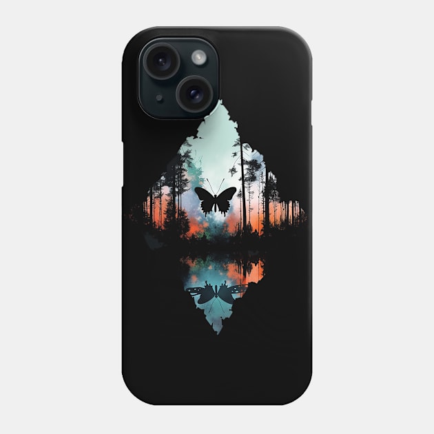 butterfly Phone Case by skatermoment