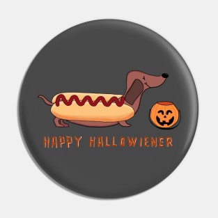 Happy Hallowiener Pin