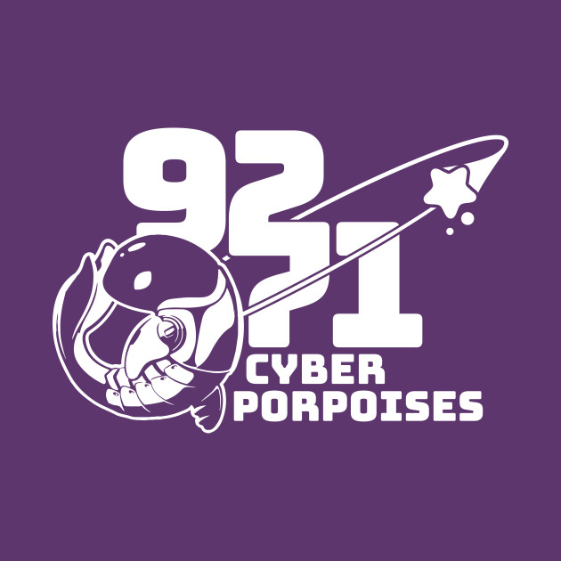 9271 Team shirt by Cyber Porpoises Merchandise