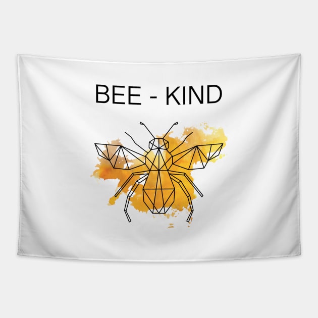 Bee kind Tapestry by RosanneCreates