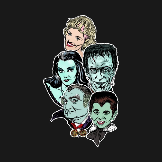 Munsters Rule! by pentoolarts