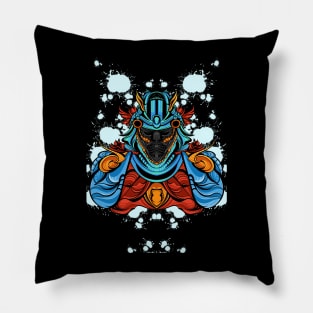 Samurai art Pillow