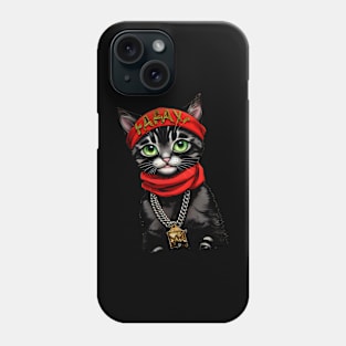 Urban style kitten art Phone Case