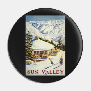 Sun Valley, Ski Poster Pin