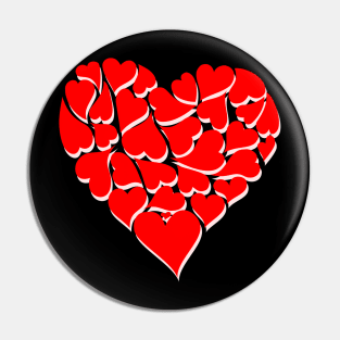 hearts Pin