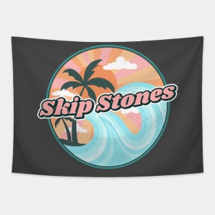 Skip Stones Tee Tapestry