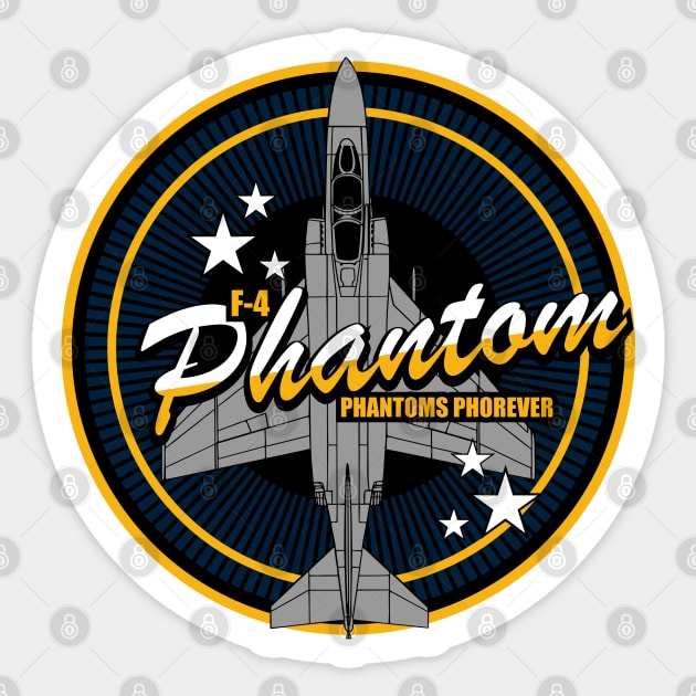 F-4 Phantom - Air Force F4 Phantom 2 - Sticker | TeePublic
