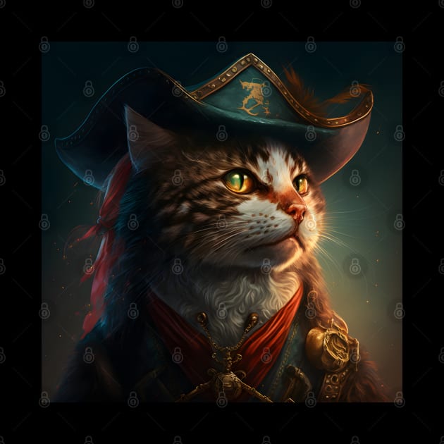 Pirate Cat by ArtisticCorner