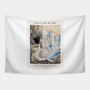 William Blake - Angel of the Divine Presence Bringing Eve to Adam Tapestry
