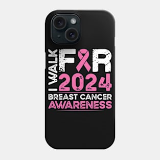 Breast Cancer Awareness Walk 2024 Phone Case