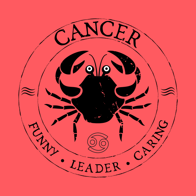 Cancer Zodiac Birthday Star Sign Zodiac Gift by atomguy