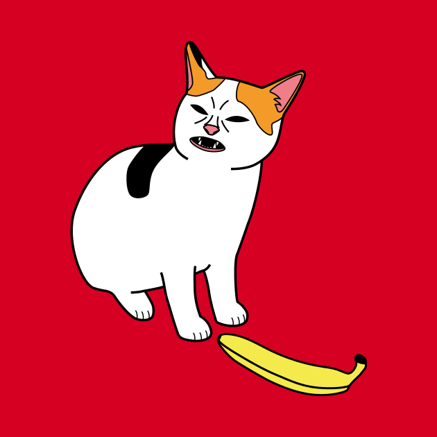 Cat No Banana Meme by Sashen