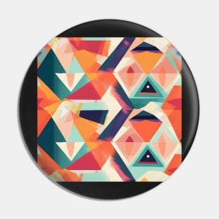 Geo Diamond: A Vibrant and Playful Fabric Pattern for Modern Fashion #2 Pin