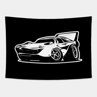 Mini old muscle car Tapestry