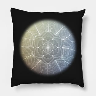 Awakening of nature | Visionary art Pillow