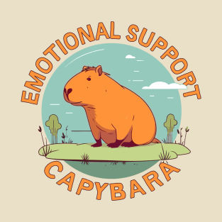 Emotional Support Capybara T-Shirt