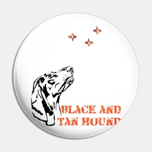 Black and Tan Hound Pin