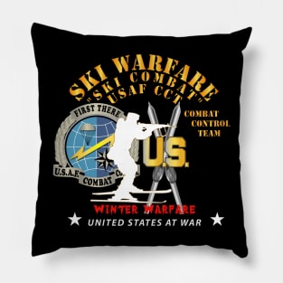 USAF Combat Contol Team - Ski Warfare - Ski Combat - Winter Warfare X 300 Pillow