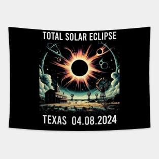 total solar eclipse on April 8th 2024 Tapestry