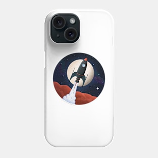 Space Rocket Phone Case