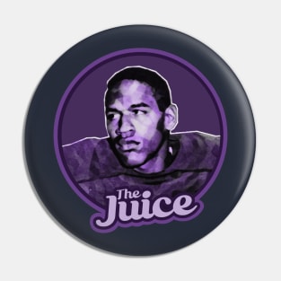 The Juice - OJ Simpson Vintage Design Pin