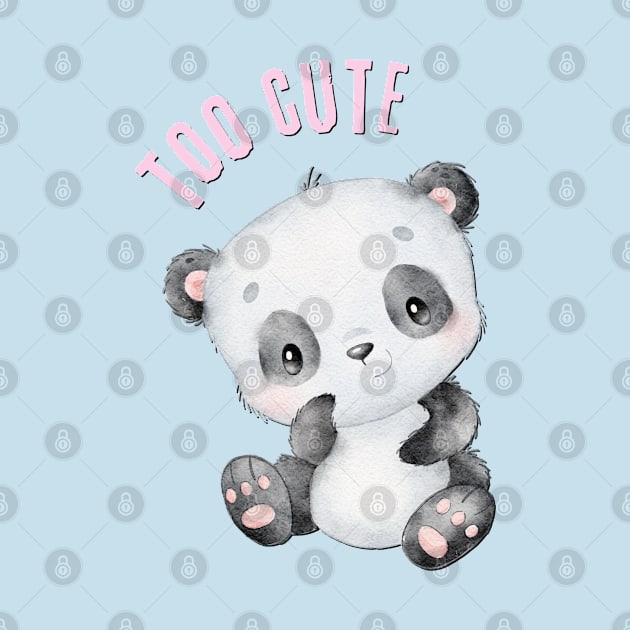 Smart Cookie I'm Cute and I know it Sweet little panda cute baby outfit by BoogieCreates